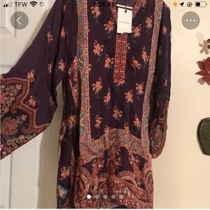 Pakistani Kurti designer Sapphire branded top brand new never worn S